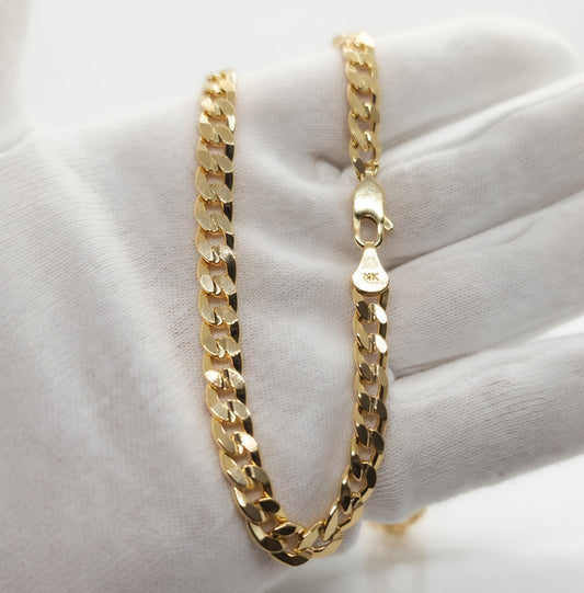 Pulsera concave 14k