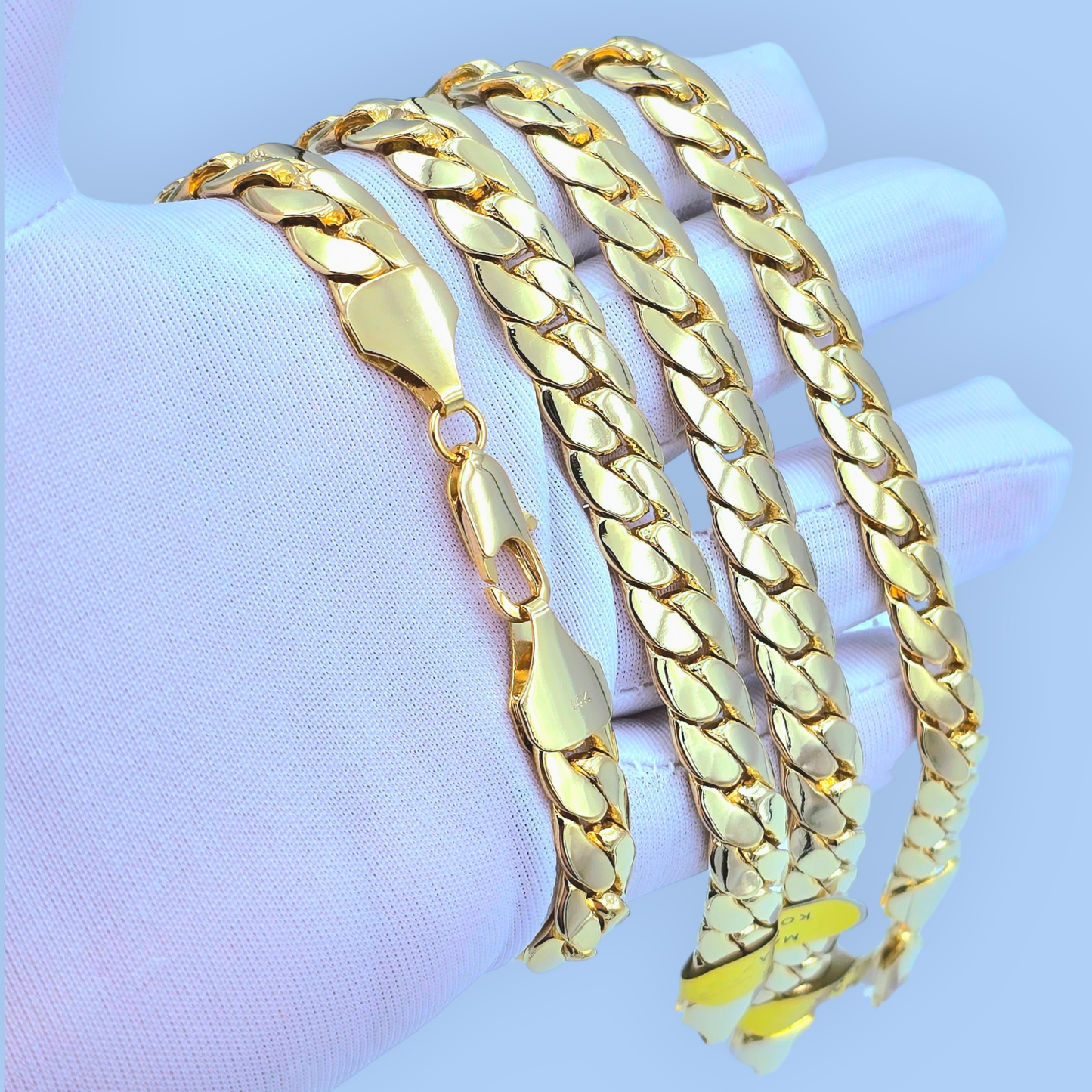 Pulsera Cubana 8mm