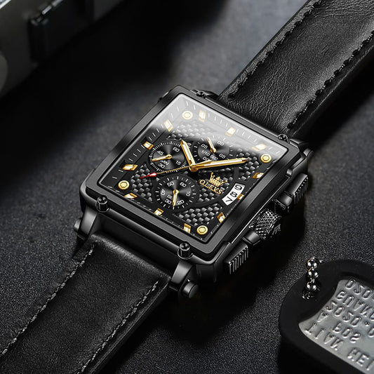 OLEVS cuadrilátero BLACK